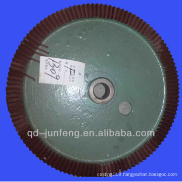 customized steel ring gears with surface powder coating